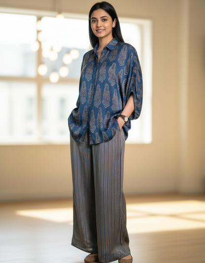 Amaira Ajrakh print Co-Ord Set for women