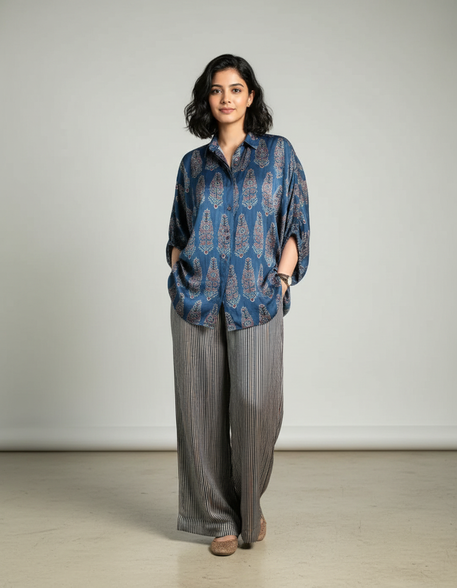 Amaira Ajrakh print Co-Ord Set for women